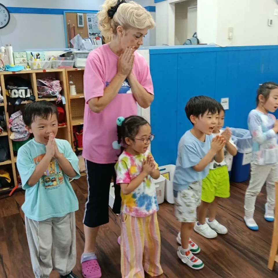 Kinder class Tuesday 