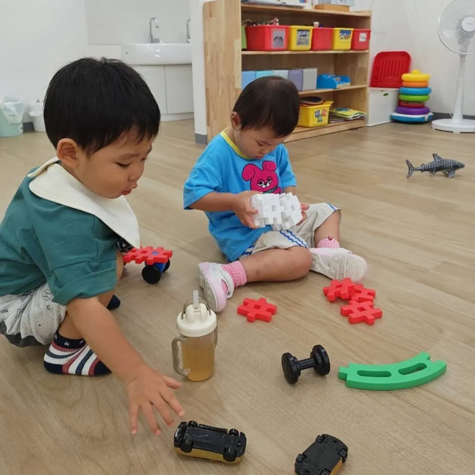 Toddler and Baby steps Tuesday...