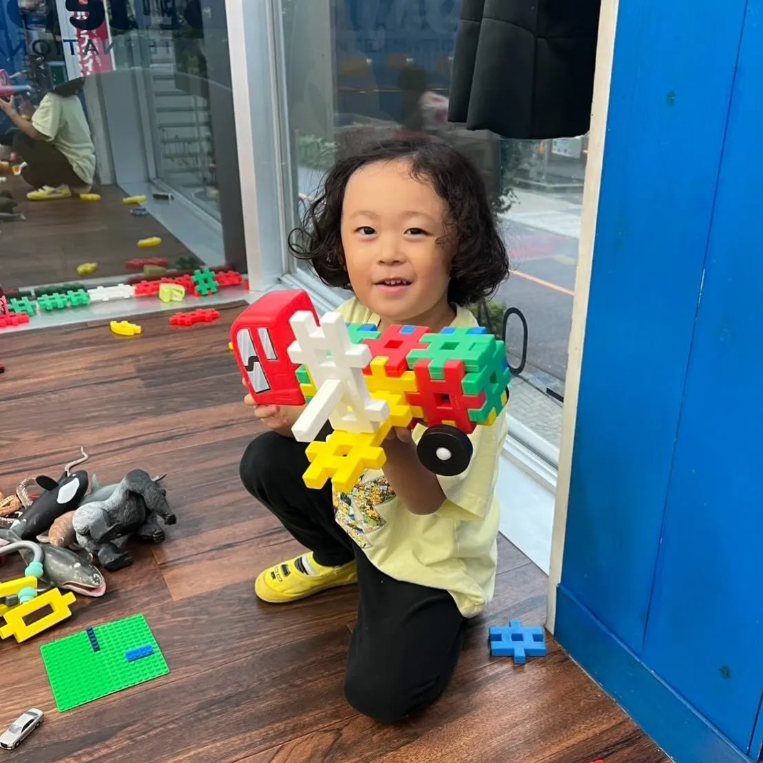 Free play time in the evening 