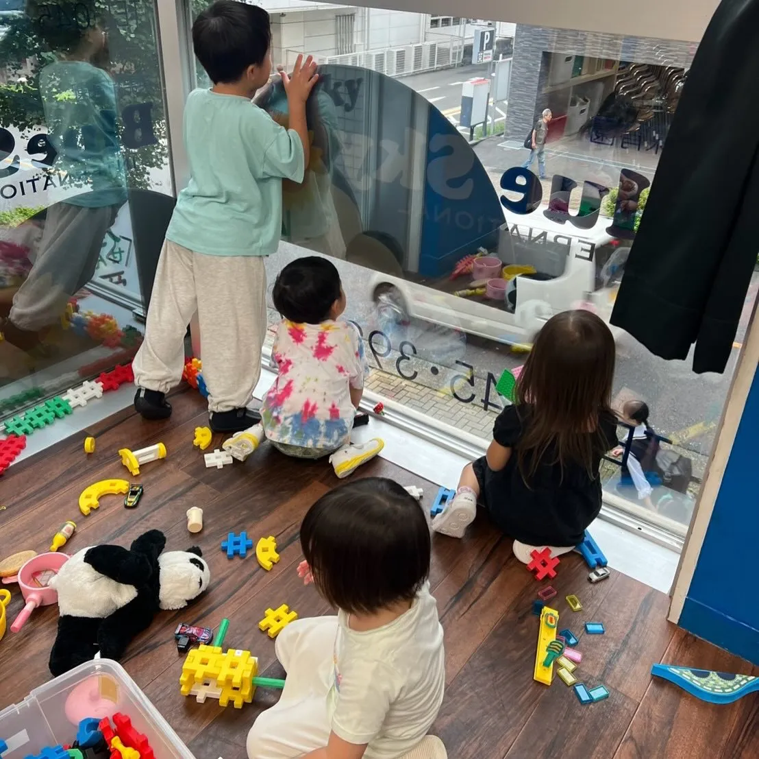 Free play time in the evening 