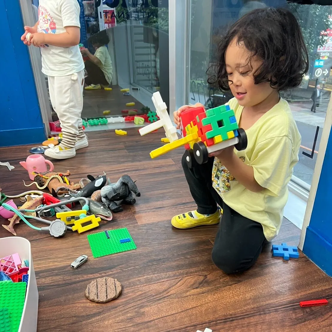 Free play time in the evening 