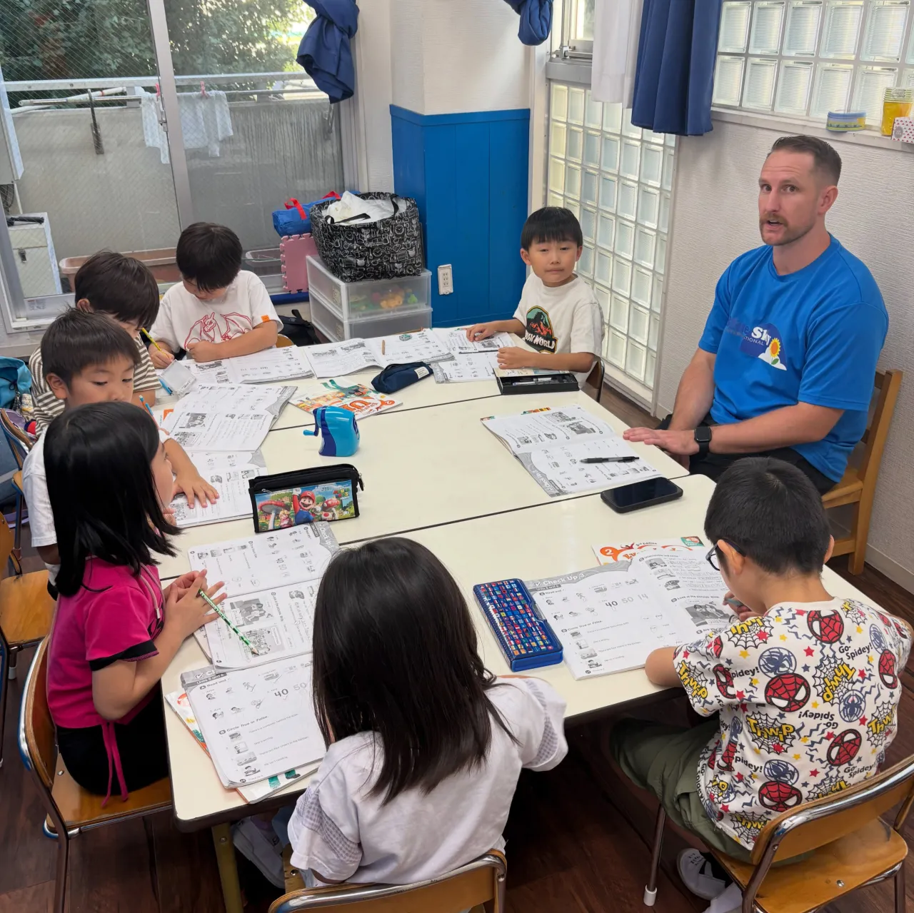 Bilingual class today 