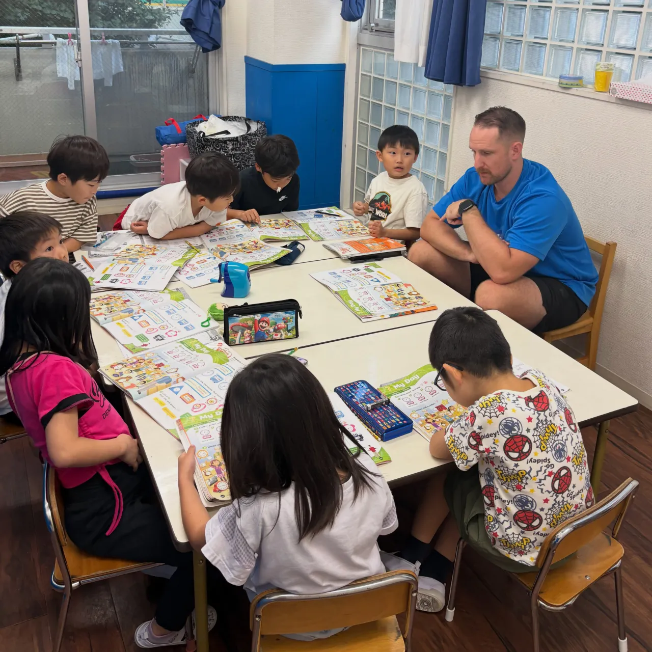 Bilingual class today 
