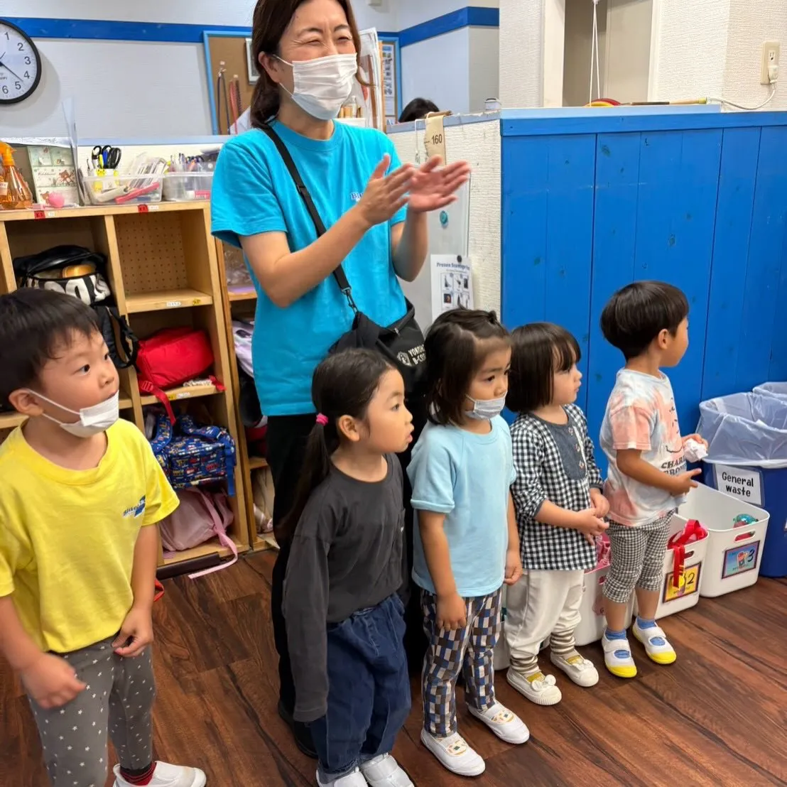 Kinder class Tuesday 