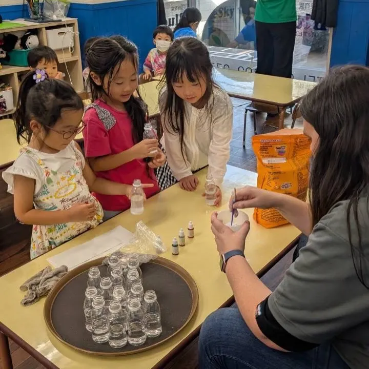 Kinder class experiment 