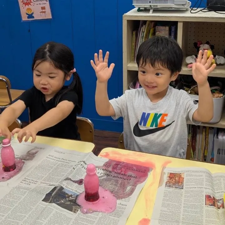 Kinder class experiment 