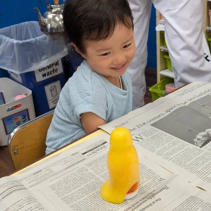 Kinder class experiment 