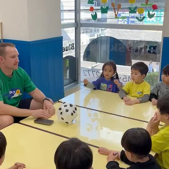 Kinder class のあとの時間で行われるキンダー生対...