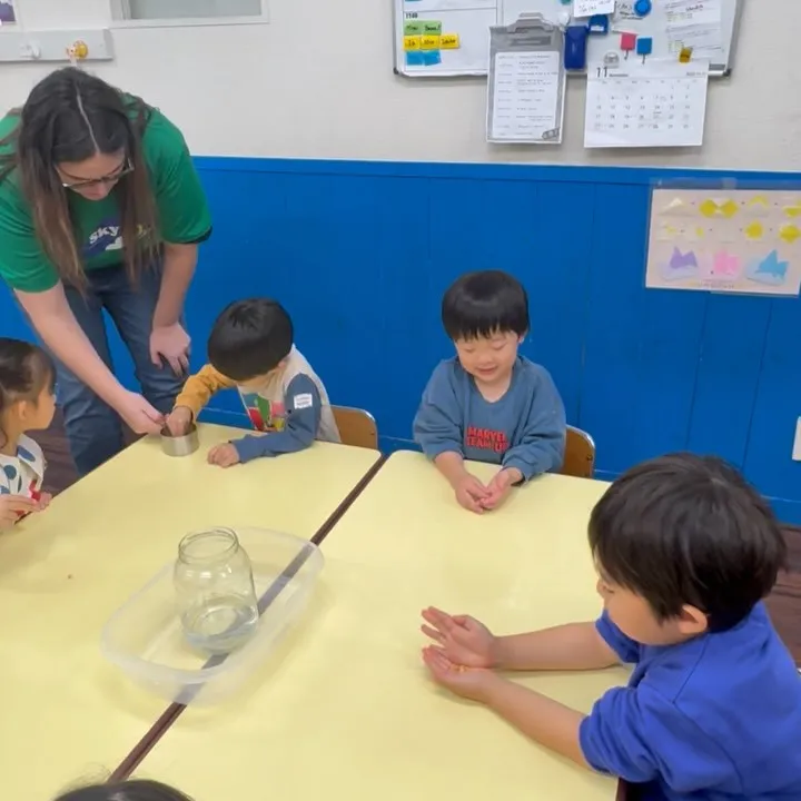 Kinder class experiment 