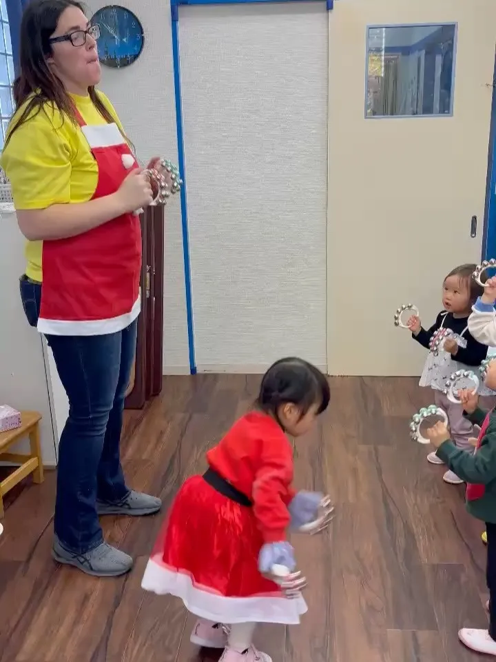 Christmas party toddler 