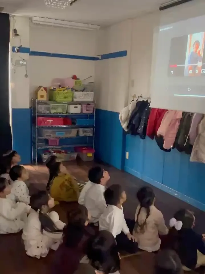 We received a video letter fro...